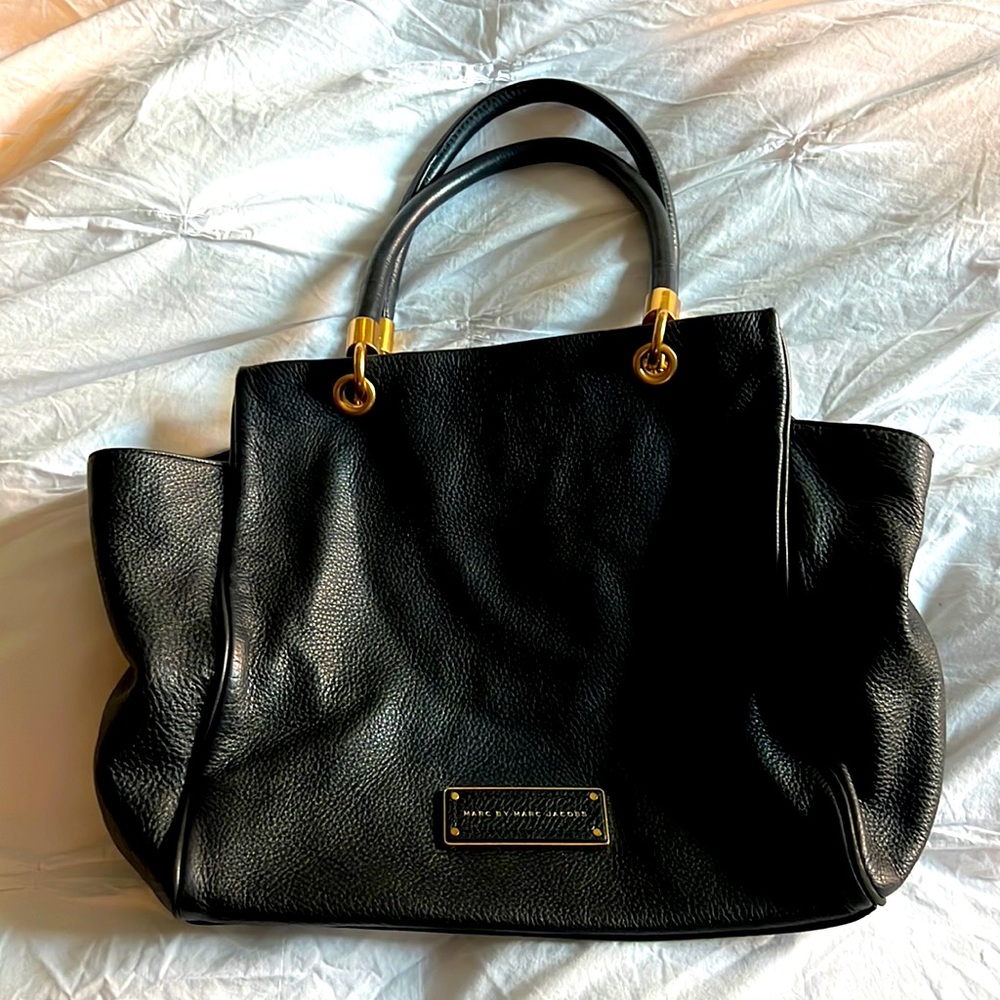 Marc by Marc Jacobs black leather bag